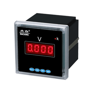 单相数显电压表(带开关量) DC284U-9K1 DC284U-AK1 DC284U-5K1 DC284U-DK1