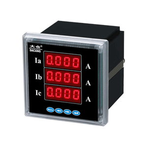 三相数显电流表(带开关量) DC284I-9K4 DC284I-AK4 DC284I-2K4